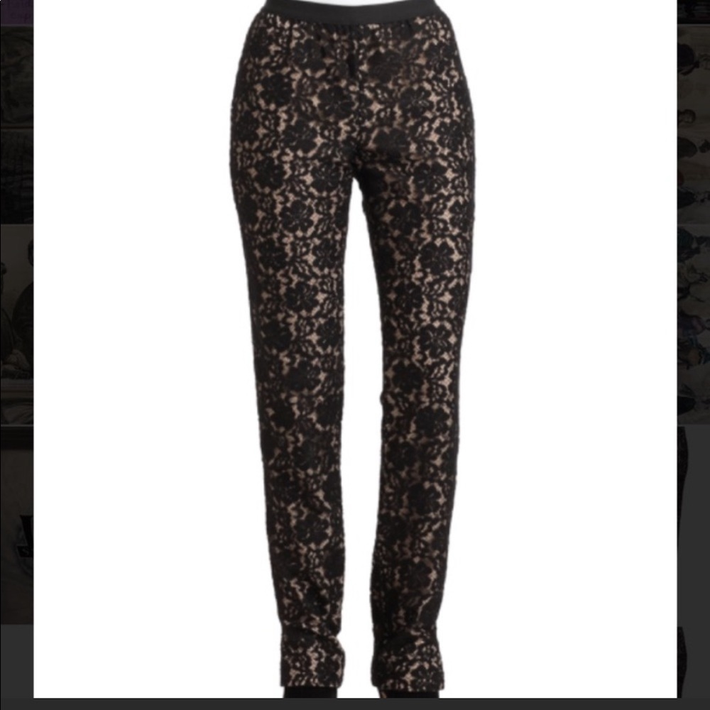 NWOT BCBGMAXAZARIA Michael Lace Pants. Small